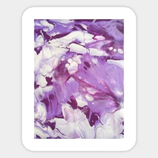 Purple Splash Sticker